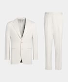 Havana Anzug off-white Tailored Fit