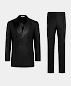 Black Tailored Fit Milano Tuxedo