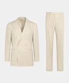 Sand Tailored Fit Havana Suit