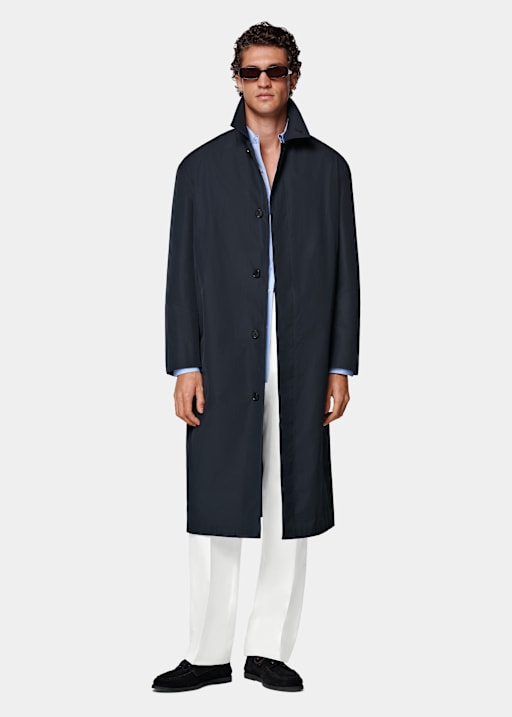 Navy Overcoat