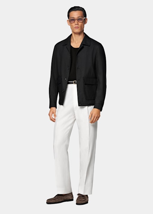 Black Bomber Jacket