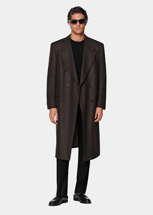 Dark Brown Overcoat