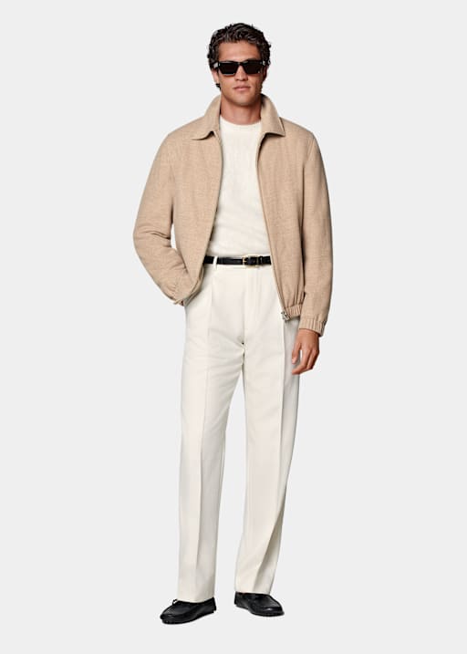 Bomber marron clair