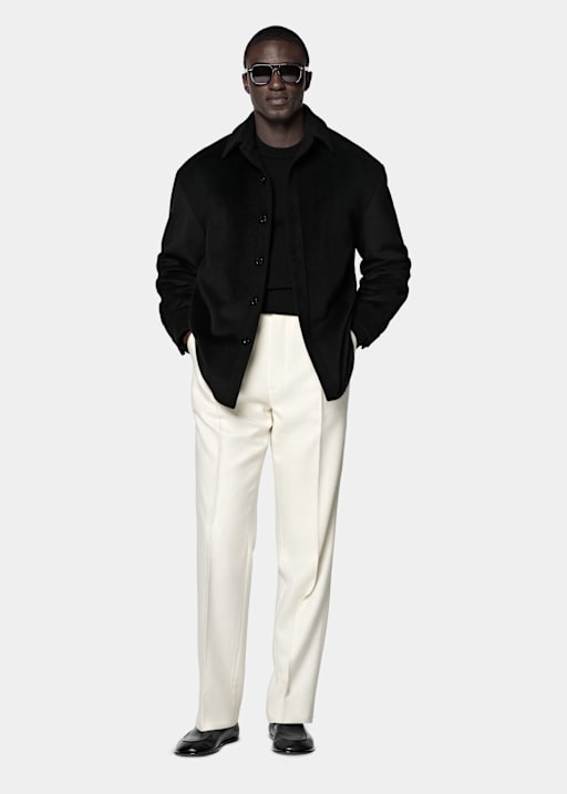 Veste chemise noire