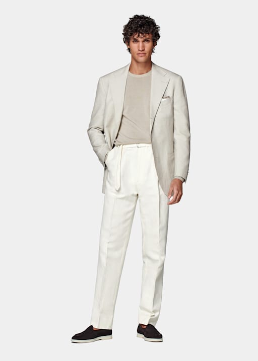 Men s Linen Blazers SUITSUPPLY Singapore
