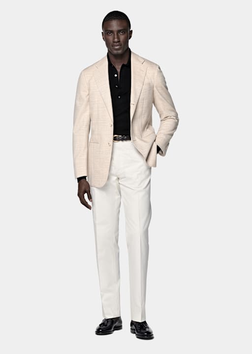 Havana Anzugsakko sand Tailored Fit