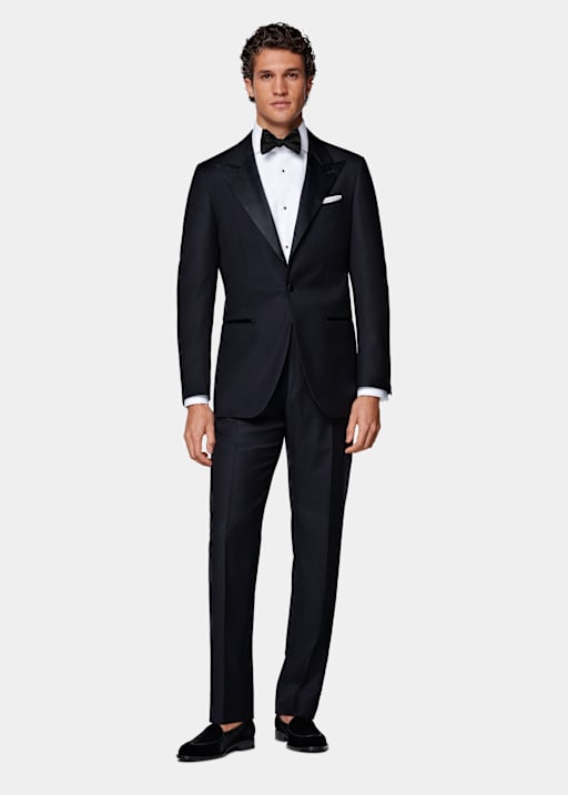 Navy Tailored Fit Havana Dinner Jacket