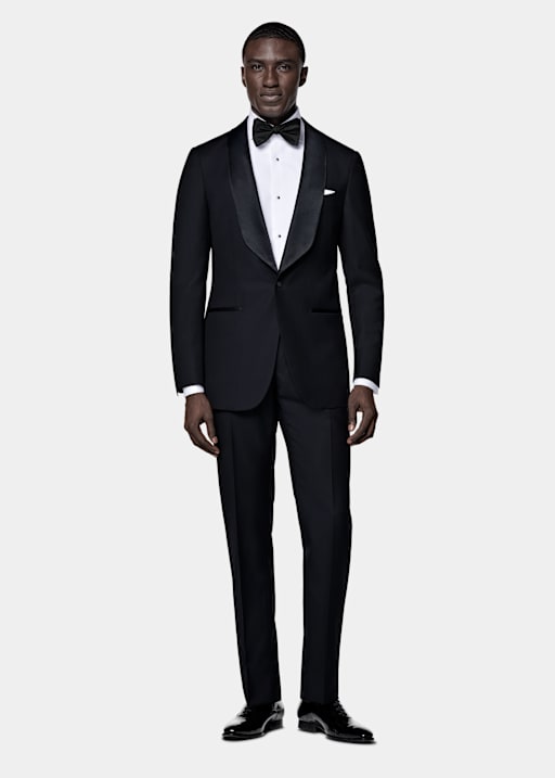 Navy Tailored Fit Havana Dinner Jacket