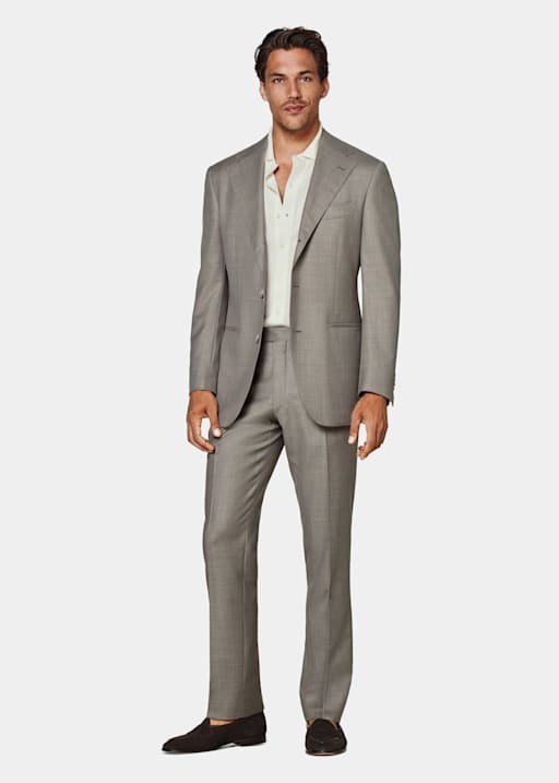 Blazer Roma coupe Relaxed taupe