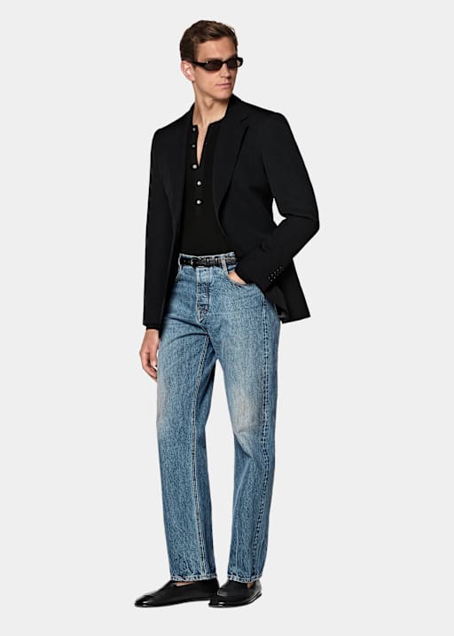 Veste de costume Milano coupe Tailored noire
