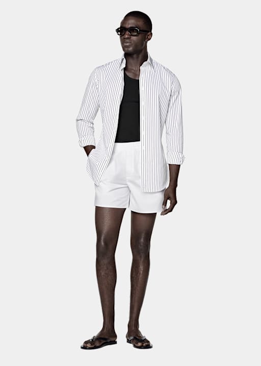 黑色罗纹背心上衣