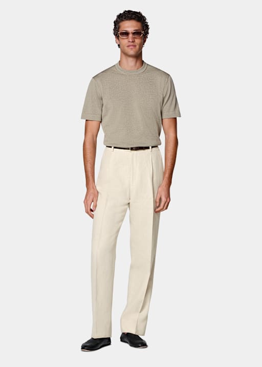 Green Short Sleeve Crewneck