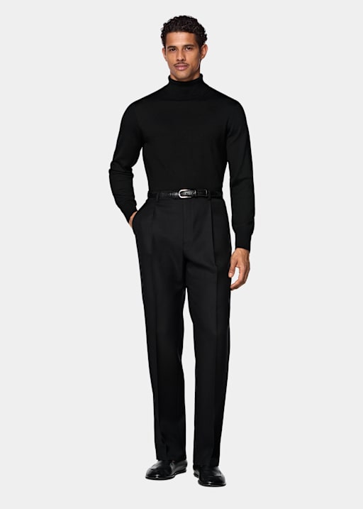 Black Turtleneck