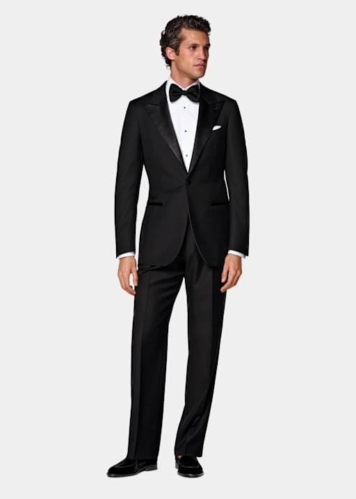 Black Tailored Fit Havana Tuxedo