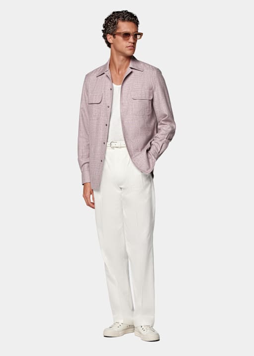 Purple Relaxed Fit Shirt