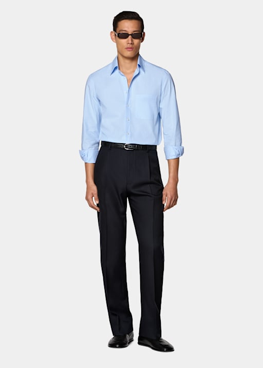 Light Blue Cotton Shirt