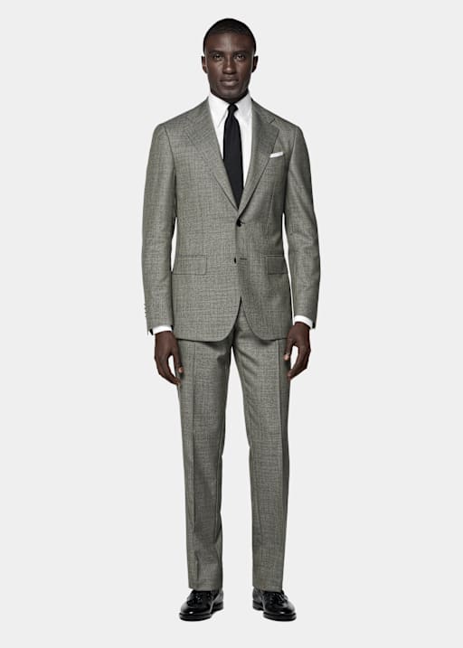 Mid Green Perennial Tailored Fit Havana Suit