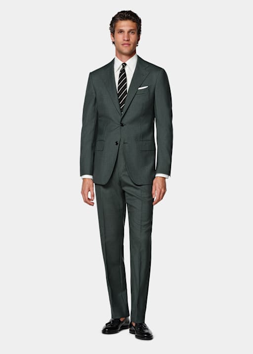 Havana Perennial Anzug dunkelgr&uuml;n Tailored Fit