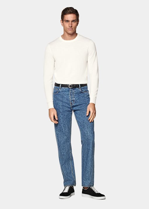 Off-White Merino Crewneck