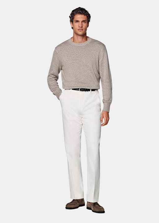 Taupe Crewneck