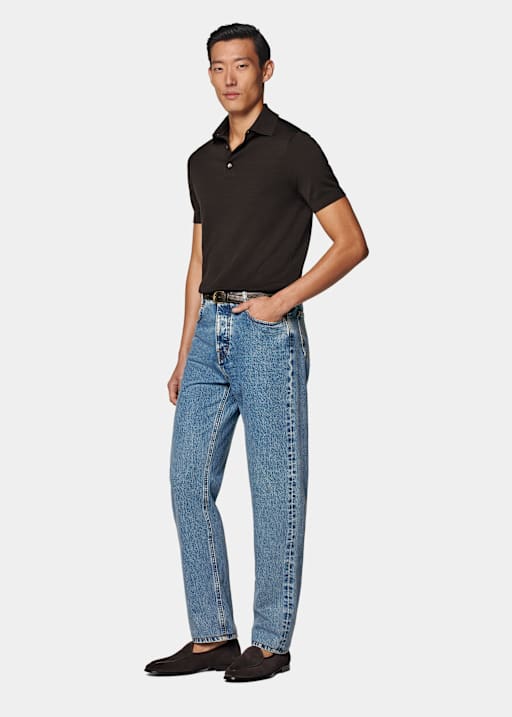 Dark Brown Polo