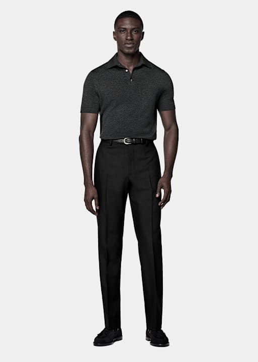 Dark Grey Polo