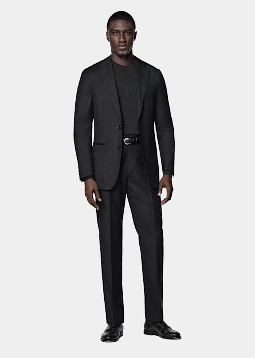 Costume Perennial Havana coupe Tailored gris foncé