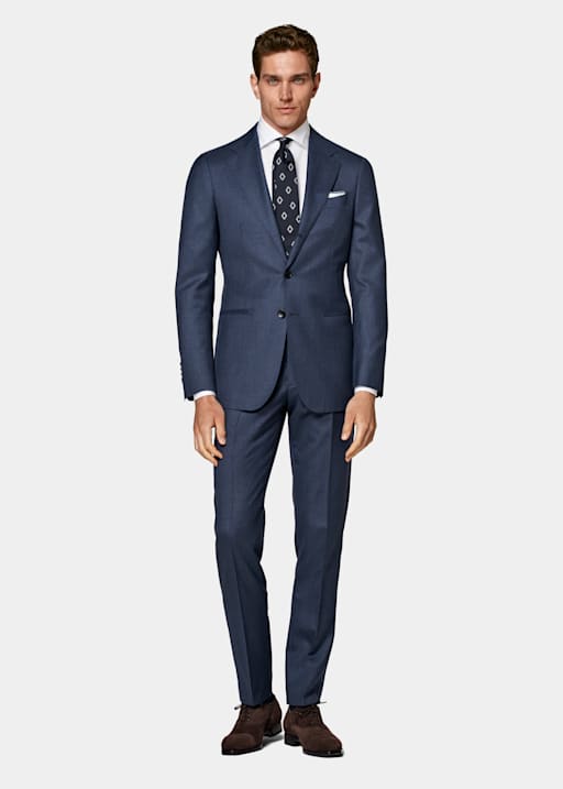 Mid Blue Havana Suit
