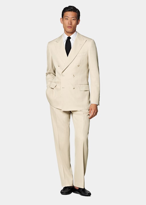 샌드 테일러드 핏 Milano 수트