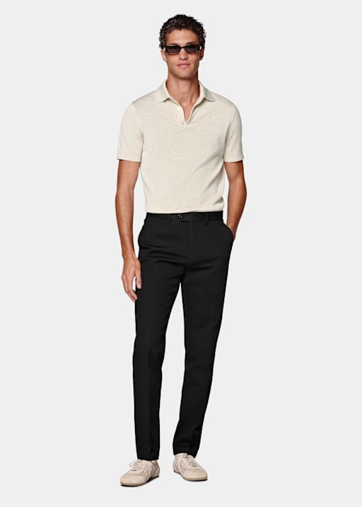 Chinos negros Slim Leg Straight