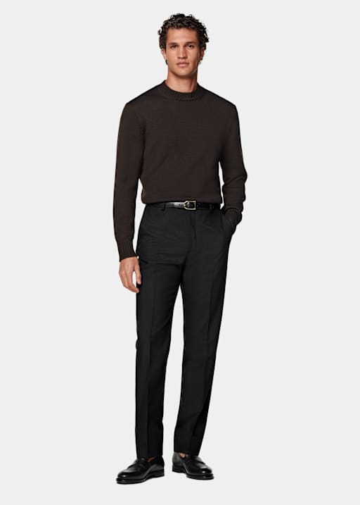 Zwarte Straight Leg Pantalon