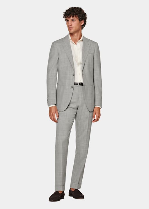 Light Grey Soho Suit Pants