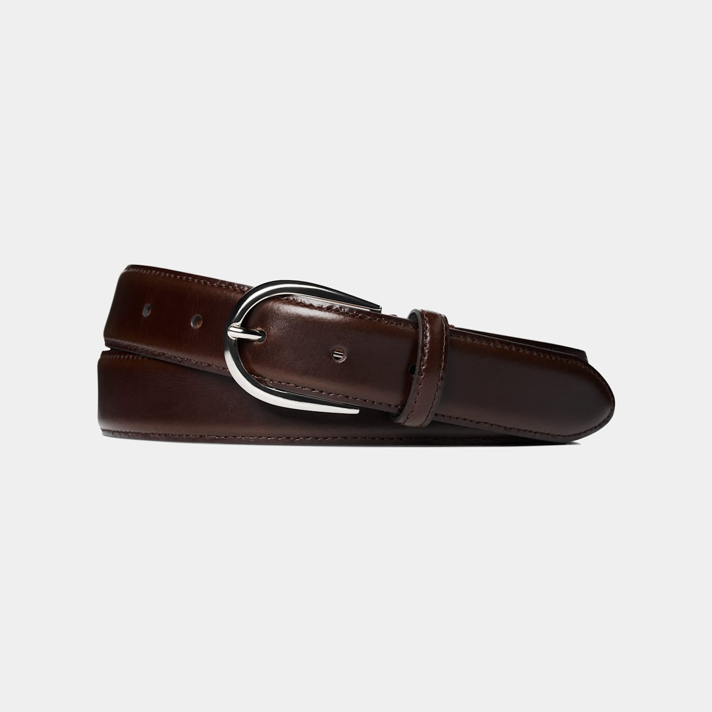 Shop Suitsupply Dark Brown Belt