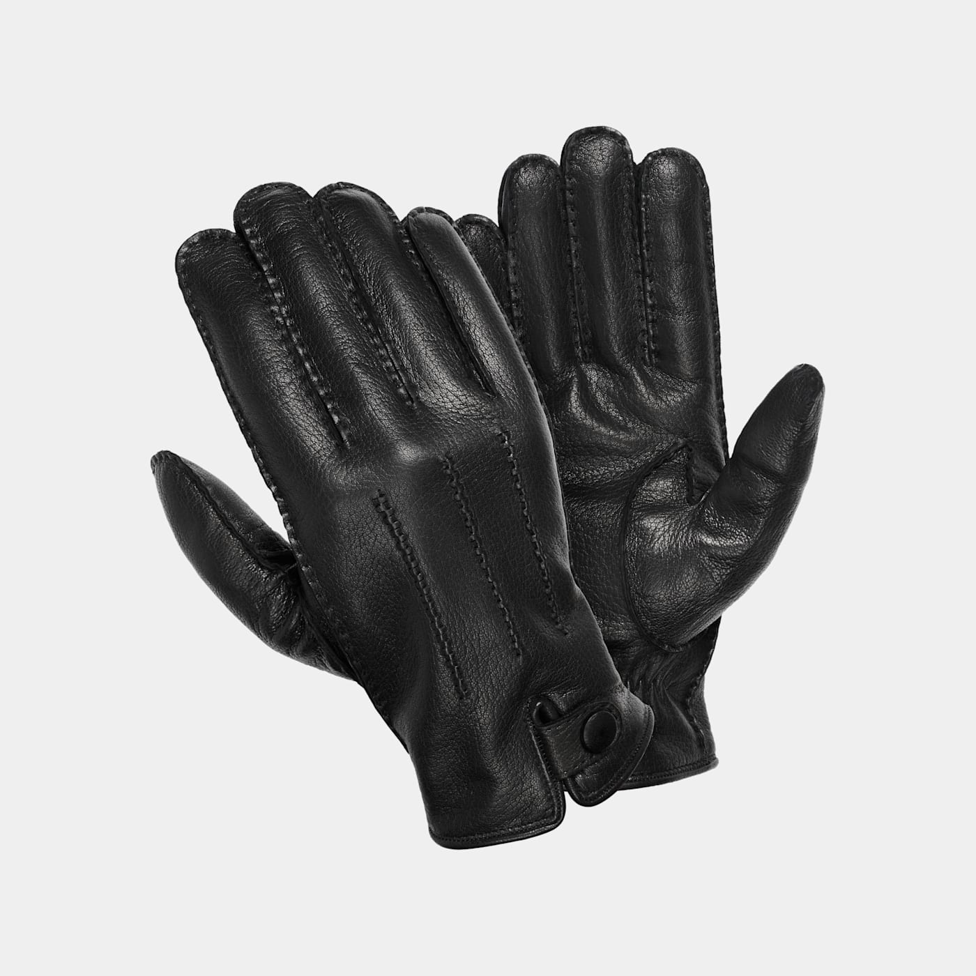 Suitsupply Black Gloves