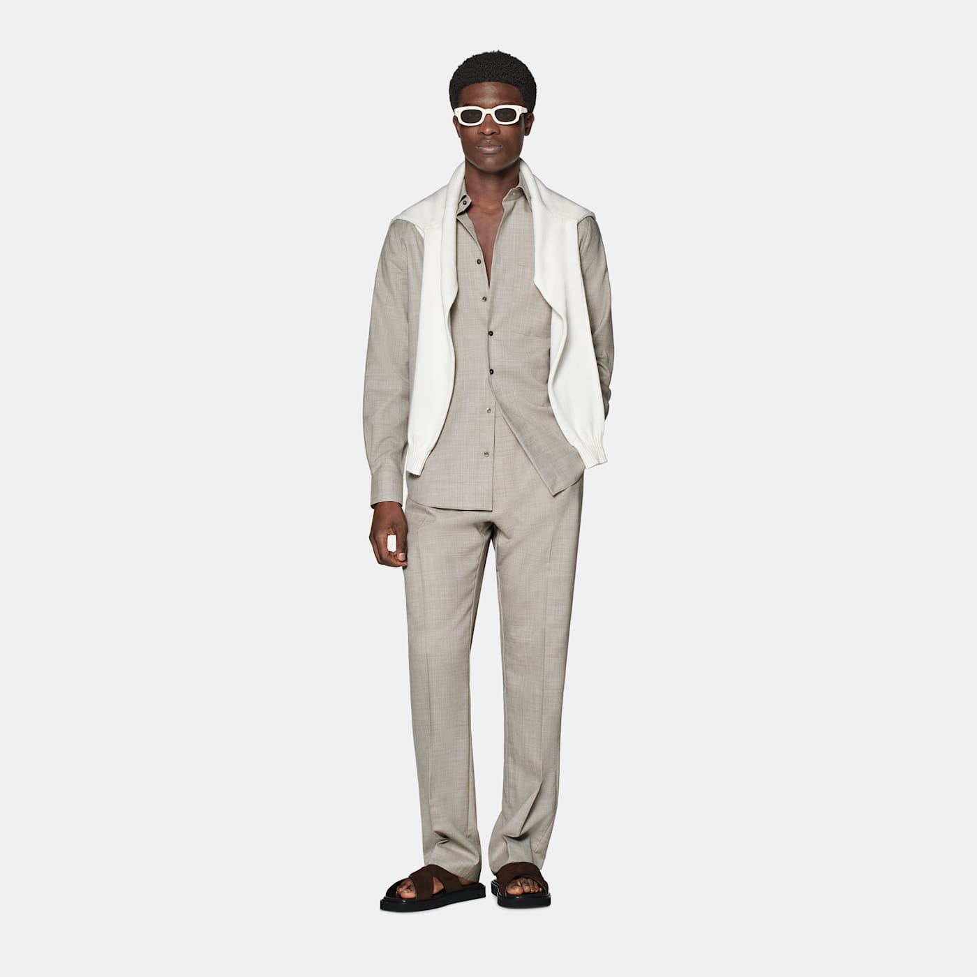 Suitsupply Light Taupe Casual Set