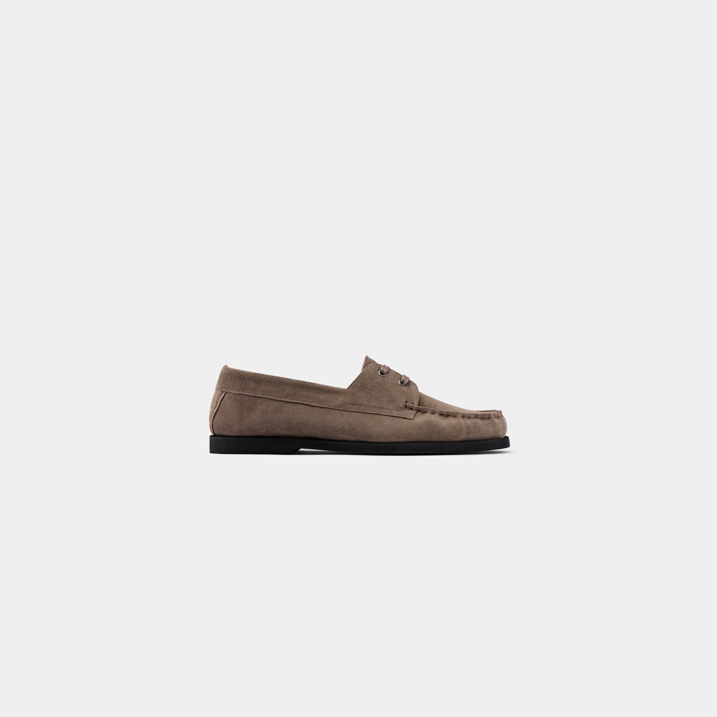 Suitsupply Taupe Boat Shoe
