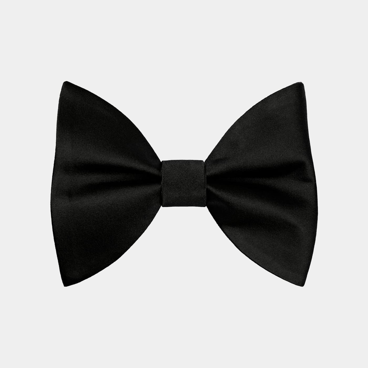 Suitsupply Black Bow Tie In Black