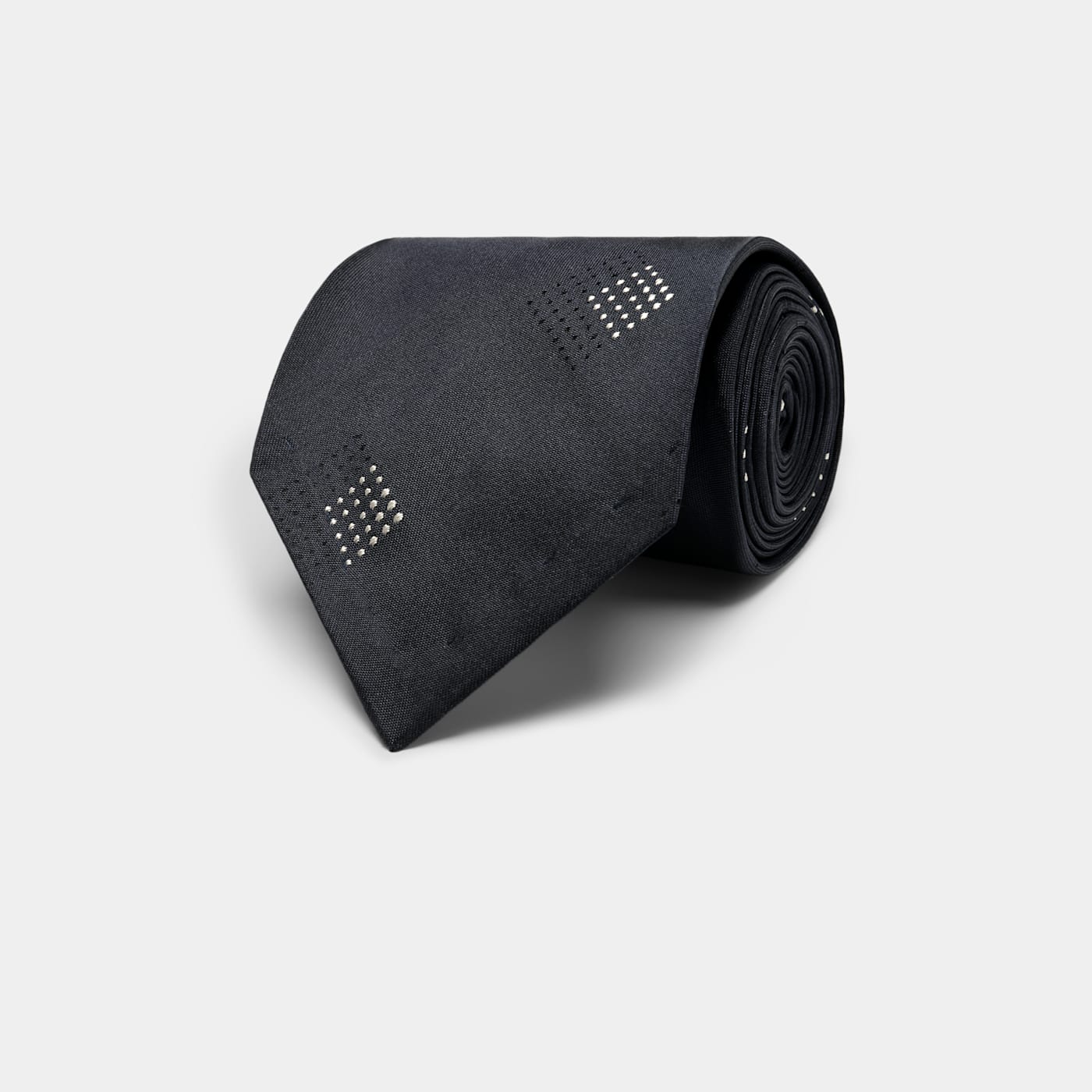 Suitsupply Navy Graphic Tie