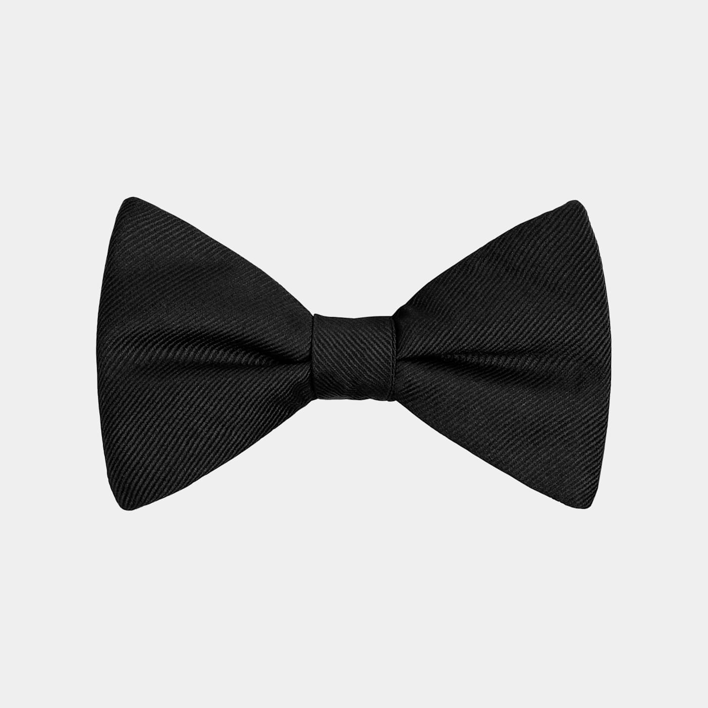Suitsupply Black Pre-tied Bow Tie