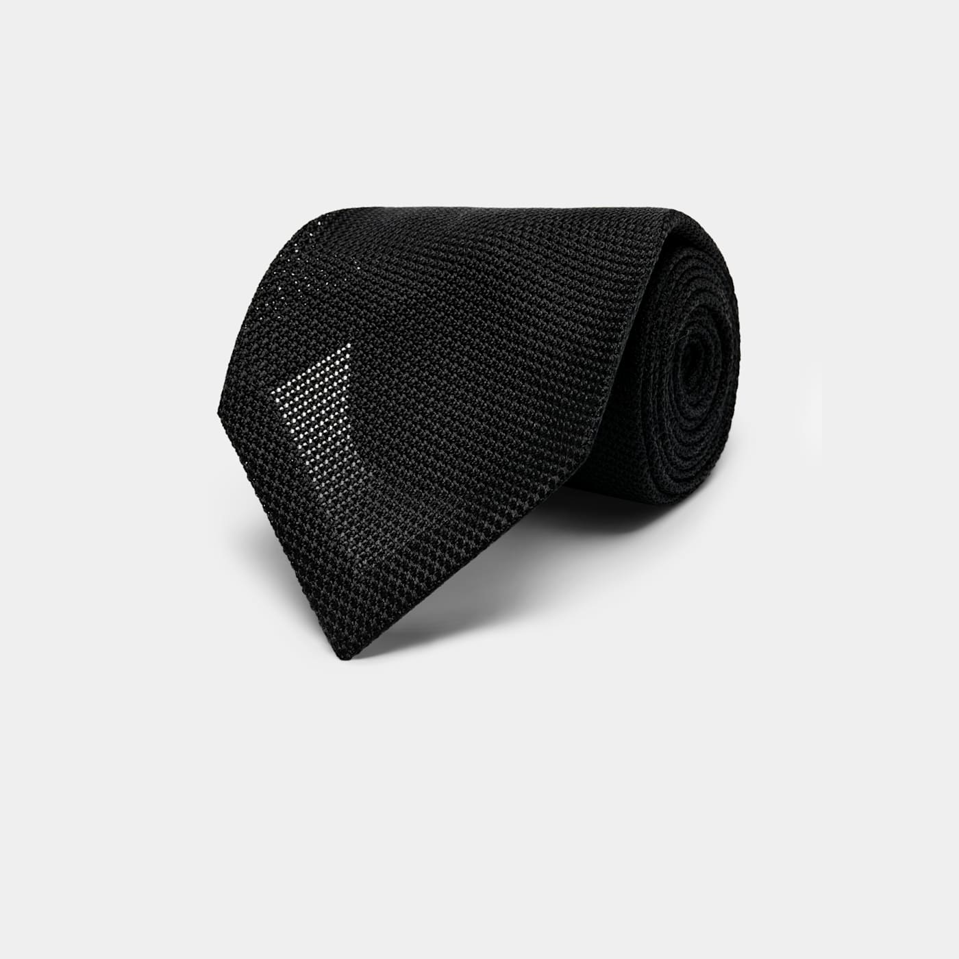 Suitsupply Black Tie In Black
