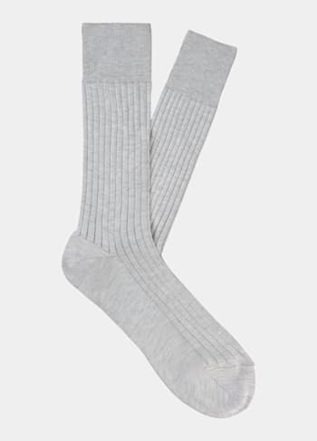 Grey Regular Socks