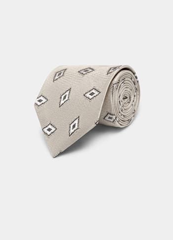 Sand Graphic Tie