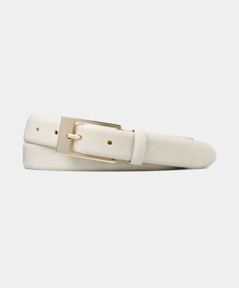 SUITSUPPLY Italian Cow Leather Light Brown Belt