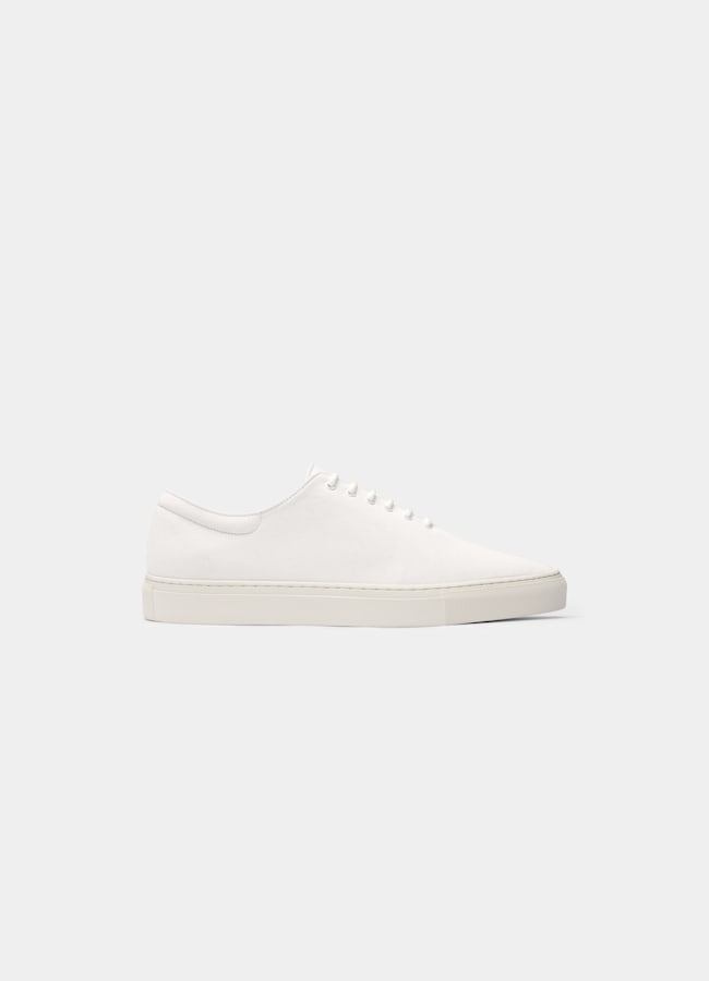 SUITSUPPLY Baumwolle Sneaker weiß