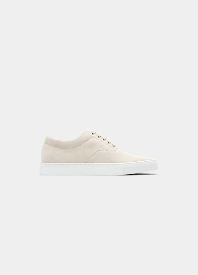 SUITSUPPLY Italian Calf Suede Light Brown Sneaker