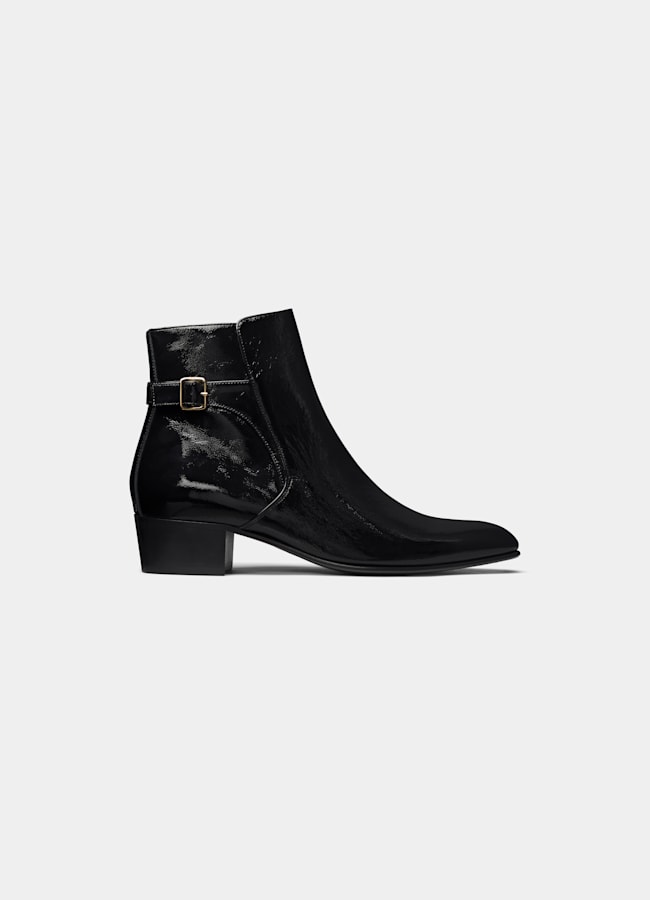 SUITSUPPLY Leather Black Boot