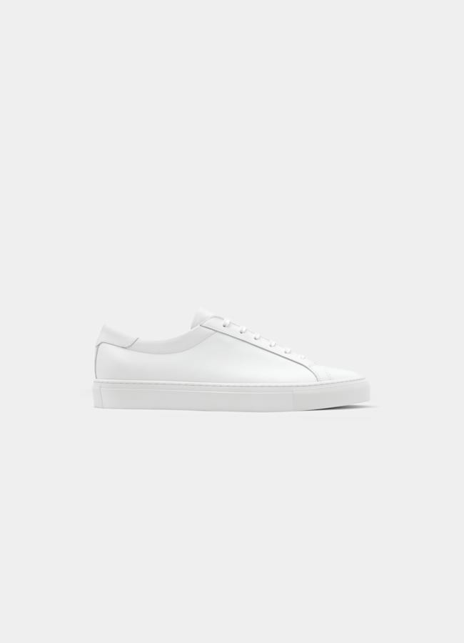 SUITSUPPLY Calf Leather White Sneaker