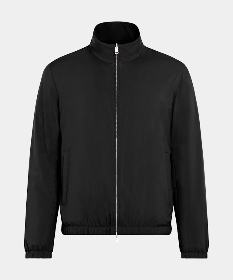 Bomber réversible noir