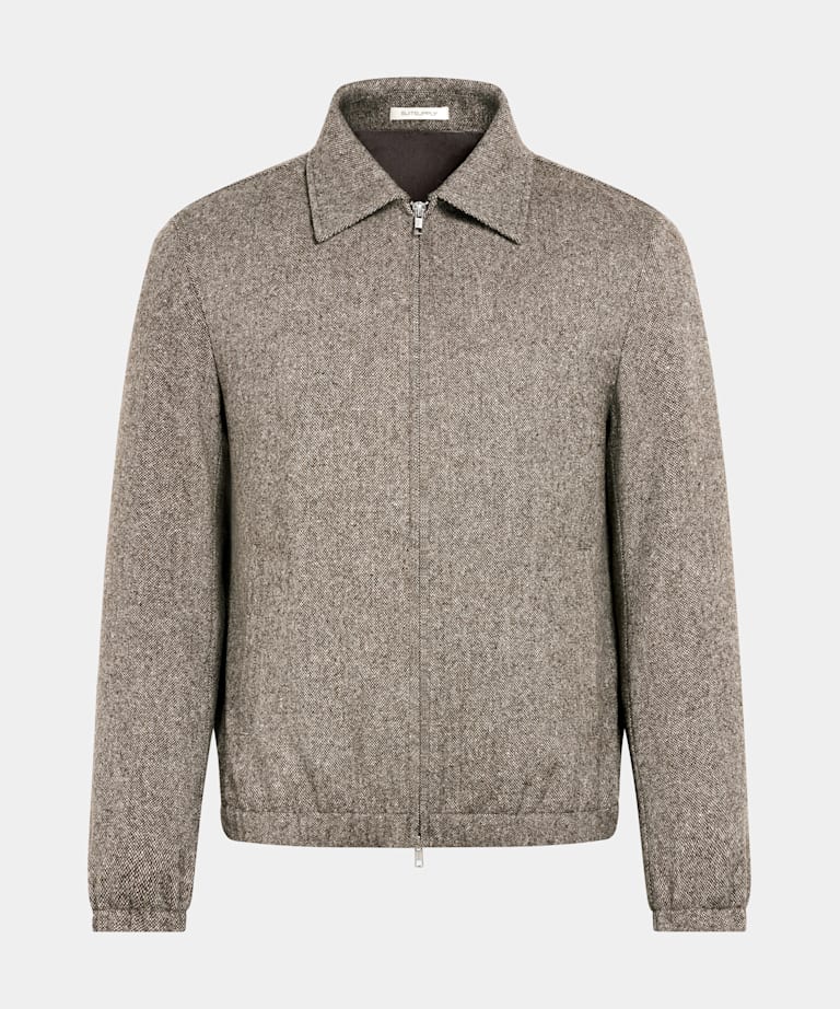 Brown Bomber Jacket