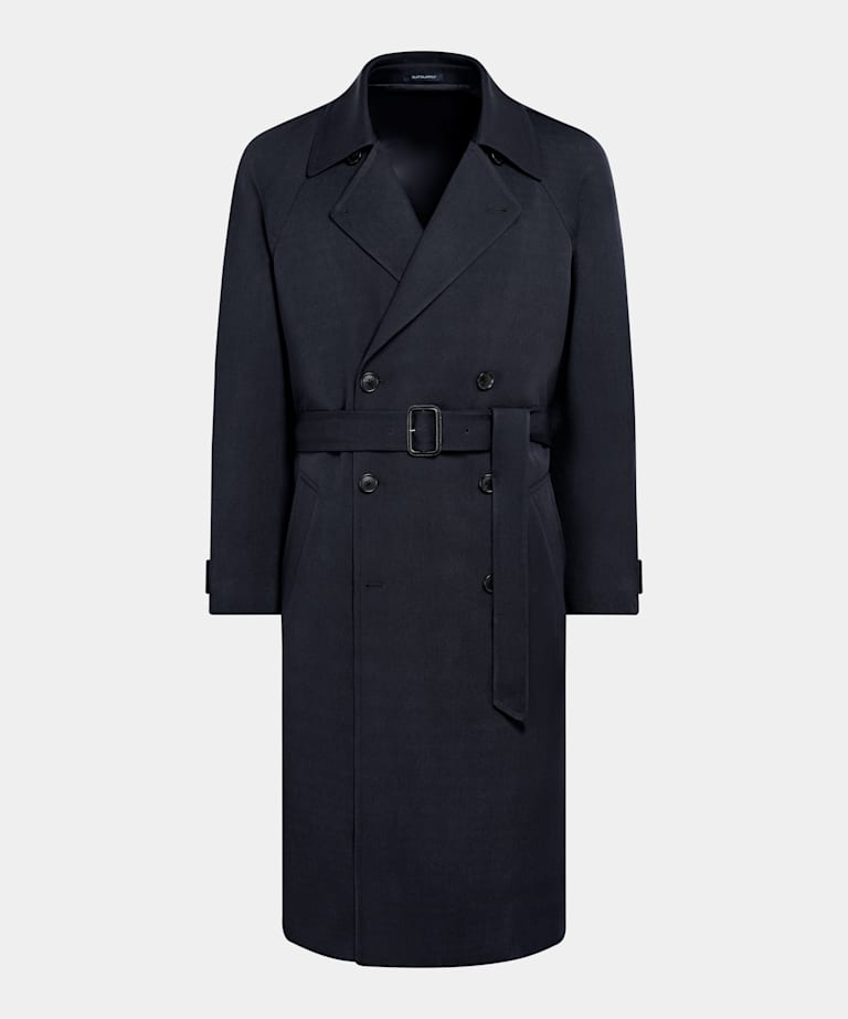Navy Trench Coat